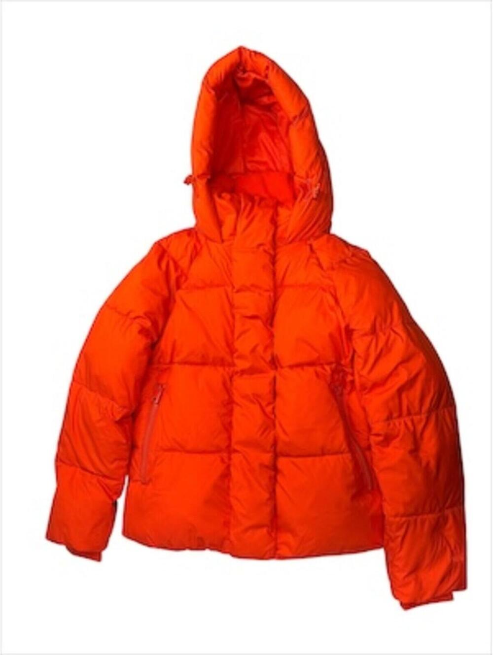 Levis Orange quilted coat